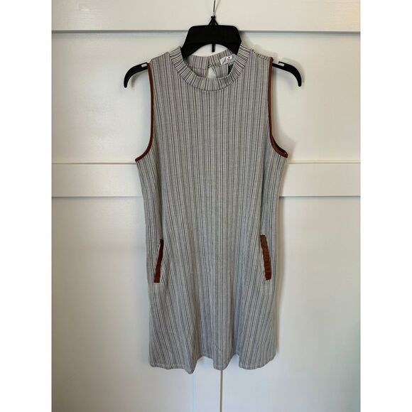 THML Dresses & Skirts - THML tank dress medium with brown accents